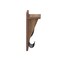 Flash Furniture 24" Rustic Brown Wall Mount Shelf with Hanging Hooks HFKHD-GDIS-CRE8-832315-GG - alternate 5